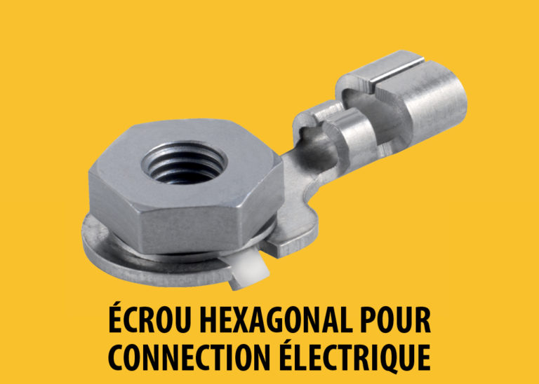 écrou hexagonal pour connection électrique